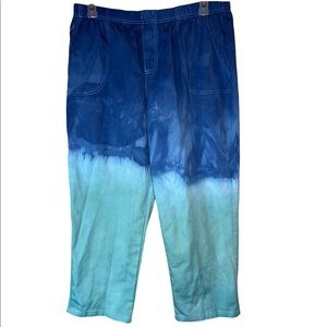 White Stag Custom Tie Dye Elastic Waist Pants Size 16P